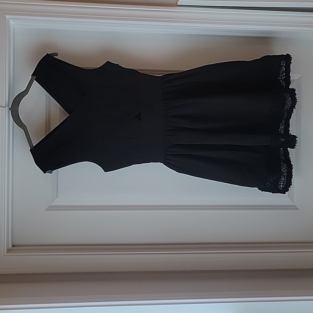 English Factory Black Cocktail dress